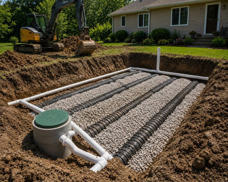 Septic Drain Field Replacement